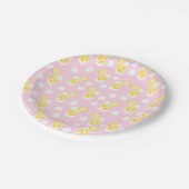 Assiettes En Carton Plaques de papier citron mignonnes (Angle)
