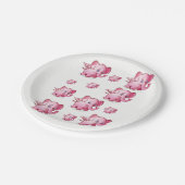 Assiettes En Carton Plaques de papier Cochons (Angle)