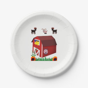 Assiettes En Carton Plaques de papier Cochons