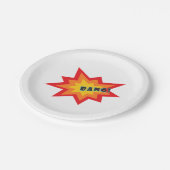 Assiettes En Carton Plaques de papier comique (Angle)