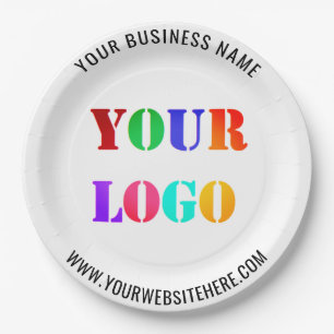 Assiettes En Carton Plaques de papier commercial promotionnelles perso