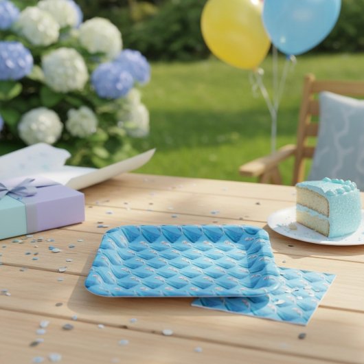 Assiettes En Carton Plaques de papier congelées