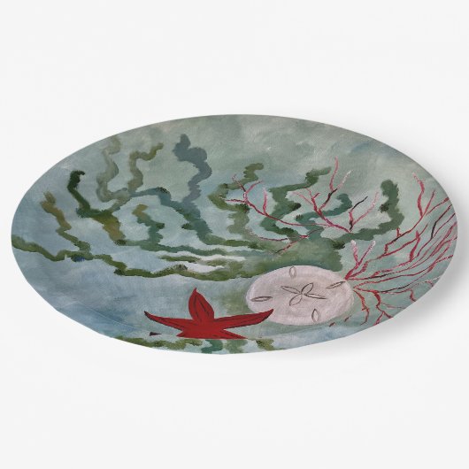 Assiettes En Carton Plaques de papier côtier (Angle)