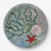 Assiettes En Carton Plaques de papier côtier (Devant)