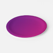 Assiettes En Carton Plaques de papier couleur rose clair + violet dégr (Angle)
