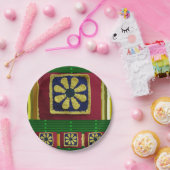 Assiettes En Carton Plaques de papier Crochet (Fête)