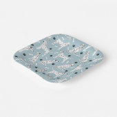 Assiettes En Carton Plaques de papier dalmate et dalmate (Angulaire)