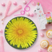 Assiettes En Carton Plaques de papier Dandelion été (Fête)