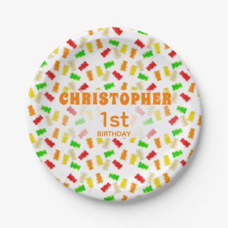Assiettes En Carton Plaques de papier d'anniversaire
