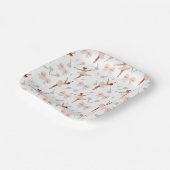 Assiettes En Carton Plaques de papier d'anniversaire Ballerina moderne (Angulaire)