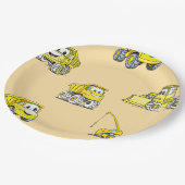 Assiettes En Carton Plaques de papier d'anniversaire des véhicules de (Angle)