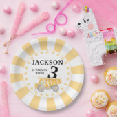 Assiettes En Carton Plaques de papier d'anniversaire en construction (Fête)