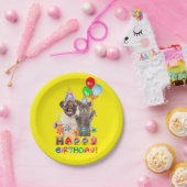 Assiettes En Carton Plaques de papier d'anniversaire joyeux, Plaque de (Fête)