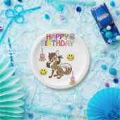 Assiettes En Carton Plaques de papier d'anniversaire, Loup (Fête)
