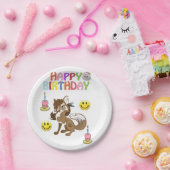 Assiettes En Carton Plaques de papier d'anniversaire, Loup (Fête)