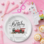 Assiettes En Carton Plaques de papier d'anniversaire personnalisées (Fête)