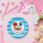 Assiettes En Carton Plaques de papier d'anniversaire personnalisées po (Fête)