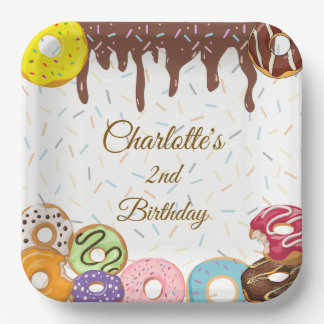 Assiettes En Carton Plaques de papier d'anniversaire personnalisées po