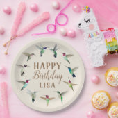 Assiettes En Carton Plaques de papier d'anniversaire sur mesure (Fête)