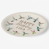 Assiettes En Carton Plaques de papier d'anniversaire sur mesure (Angle)