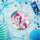 Assiettes En Carton Plaques de papier d'anniversaire, Unicorne (Fête)