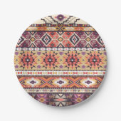 Assiettes En Carton Plaques de papier d'art tribal (Devant)