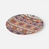 Assiettes En Carton Plaques de papier d'art tribal (Angle)