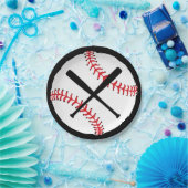 Assiettes En Carton Plaques de papier de baseball (Fête)