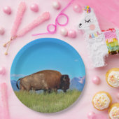 Assiettes En Carton Plaques de papier de buffle (Fête)