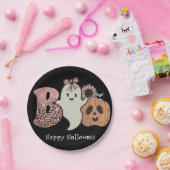Assiettes En Carton Plaques de papier de caisse d'Halloween (Fête)