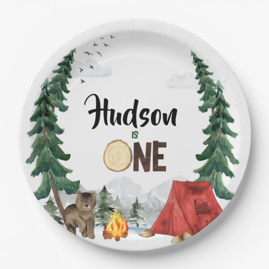 Assiettes En Carton Plaques de papier de camping-car (Devant)