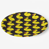 Assiettes En Carton Plaques de papier de canard jaune (Angle)