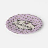 Assiettes En Carton Plaques de papier de canneberge du Montana (Angle)