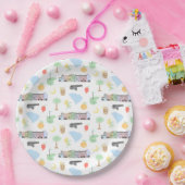 Assiettes En Carton Plaques de papier de Caroline du Sud (Fête)