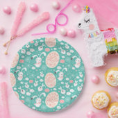 Assiettes En Carton Plaques de papier de défilé de Pâques (Fête)