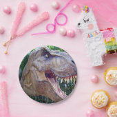 Assiettes En Carton Plaques de papier de dinosaure (Fête)