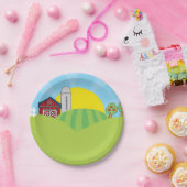 Assiettes En Carton Plaques de papier de ferme (Fête)