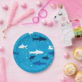 Assiettes En Carton Plaques de papier de fête d'anniversaire Motif de (Fête)