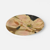 Assiettes En Carton Plaques de papier de fête de Noël rose (Angle)