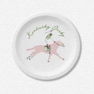 Assiettes En Carton Plaques de papier de jockey Kentucky Derby