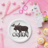 Assiettes En Carton Plaques de papier de jour Canada Canada (Fête)