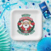 Assiettes En Carton Plaques de papier de Noël (Fête)