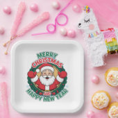 Assiettes En Carton Plaques de papier de Noël (Fête)