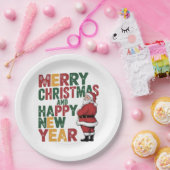 Assiettes En Carton Plaques de papier de Noël (Fête)