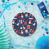 Assiettes En Carton Plaques de papier de Noël (Fête)