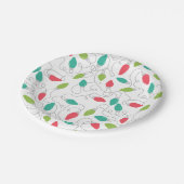 Assiettes En Carton Plaques de papier de Noël (Angle)