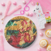 Assiettes En Carton Plaques de papier de Noël (Fête)