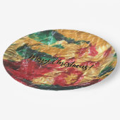 Assiettes En Carton Plaques de papier de Noël (Angle)