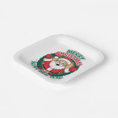 Assiettes En Carton Plaques de papier de Noël (Angulaire)