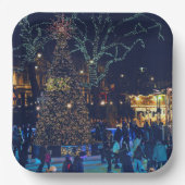 Assiettes En Carton Plaques de papier de Noël (Recto)